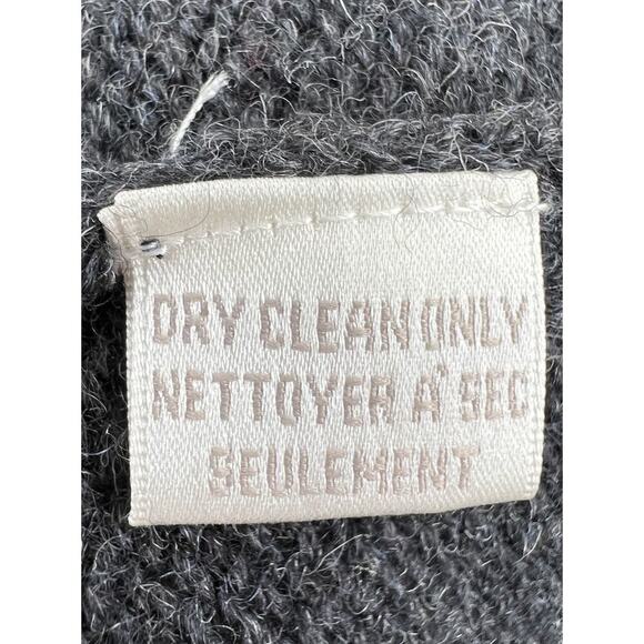 Vtg 80s 90s Oversized Embroidered Floral Sweater Fairy Cottagecore Granny Size M - Picture 9 of 9